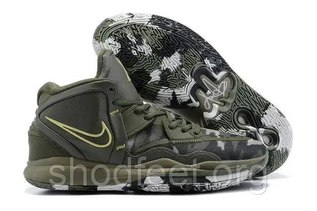 Nike Kyrie 8 Camo Olive Найк Кайрі 8 Камо Оліва, фото 1