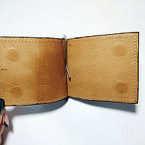 Гаманець зажим маленький чоловічий Svan шкіра, фото 4