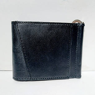 Гаманець зажим маленький чоловічий Svan шкіра, фото 2