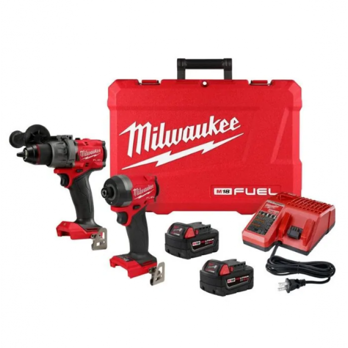 Milwaukee 3697-22 M18 FUEL Набір акумуляторних шуруповертів комлект, фото 1