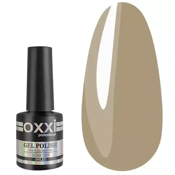 Гель-лак OXXI №373 сіро-пісочний 10 мл, фото 1