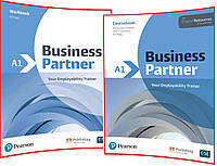 Business Partner А1. Coursebook+Workbook. Комплект книг з англійської мови. Підручник+Зошит. Pearson