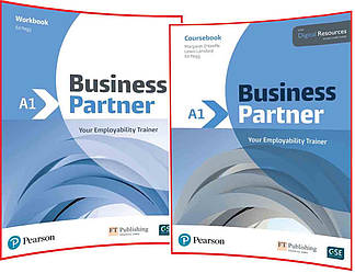 Business Partner А1. Coursebook+Workbook. Комплект книг з англійської мови. Підручник+Зошит. Pearson