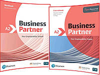 Business Partner А2. Coursebook+Workbook. Комплект книг з англійської мови. Підручник+Зошит. Pearson