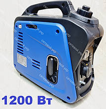 1200 Ватів Інверторний бензиновий генератор 1.2 кВт