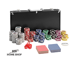 Набір для покера Black Edition 300 фішок