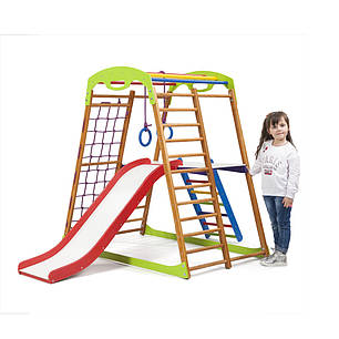 Дитячий спортивний комплекс для дому BabyWood Plus 2 SportBaby, фото 1