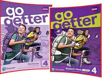 Go Getter 4. Student's+Workbook. Комплект книг з англійської мови. Підручник+Зошит. Pearson