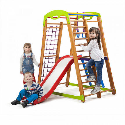 Дитячий спортивний куточок — «Кроха - 2 Plus 2» SportBaby, фото 1