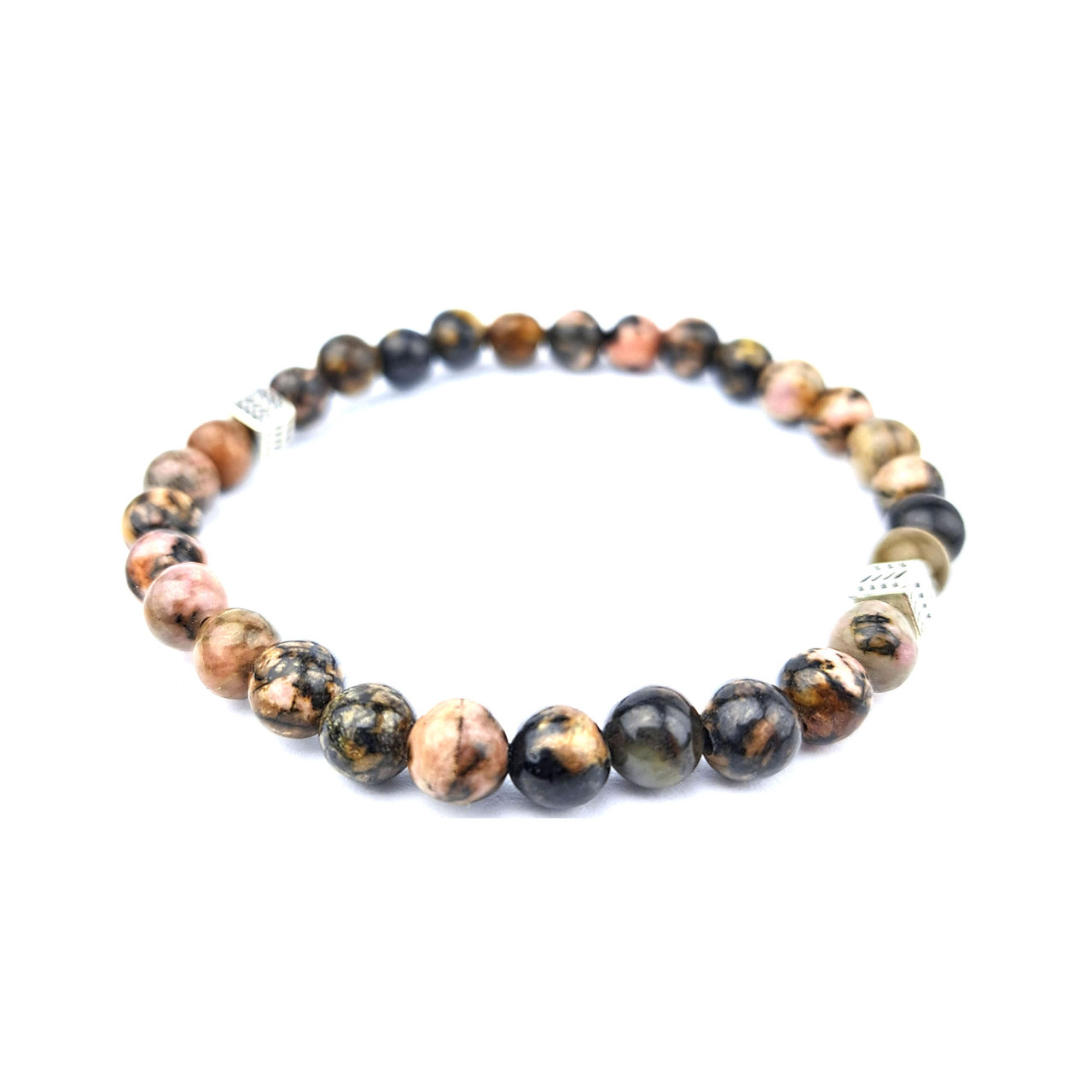 МІНІК-родоніт. Браслет із натурального каменю, фото 1