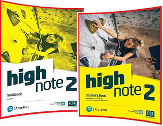 High Note 2. Student's+Workbook. Комплект книг з англійської мови. Підручник+Зошит. Pearson