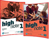 High Note 1. Student's+Workbook. Комплект книг з англійської мови. Підручник+Зошит. Pearson