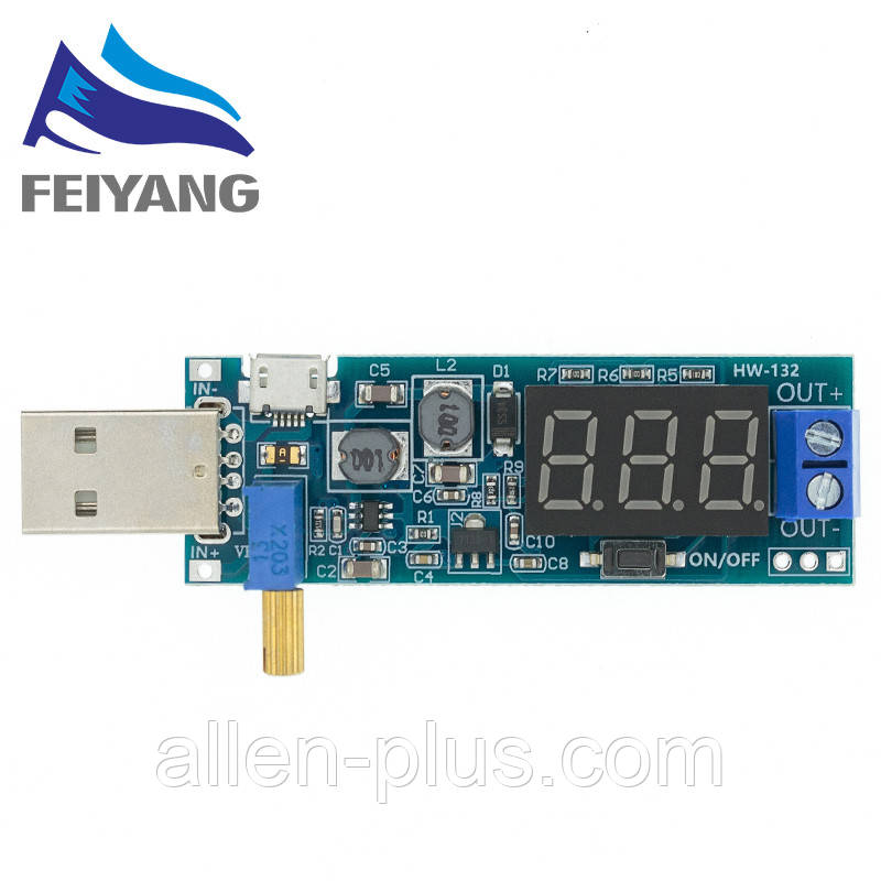 Регульований перетворювач напруги DC/DC 1.2V-24V