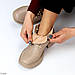 Бежеві шкіряні демісезонні Черевики жіночі повсякденні, натуральні демісезонні черевики, купити розмір, фото 3