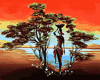 Картины по номерам 40х50 см. Babylon Африканских пейзажей (RVP-1232)