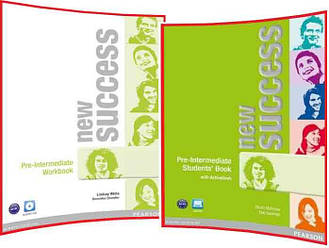 New Success Pre-Intermediate. Student's+Workbook. Комплект книг з англійської мови. Підручник+Зошит. Pearson