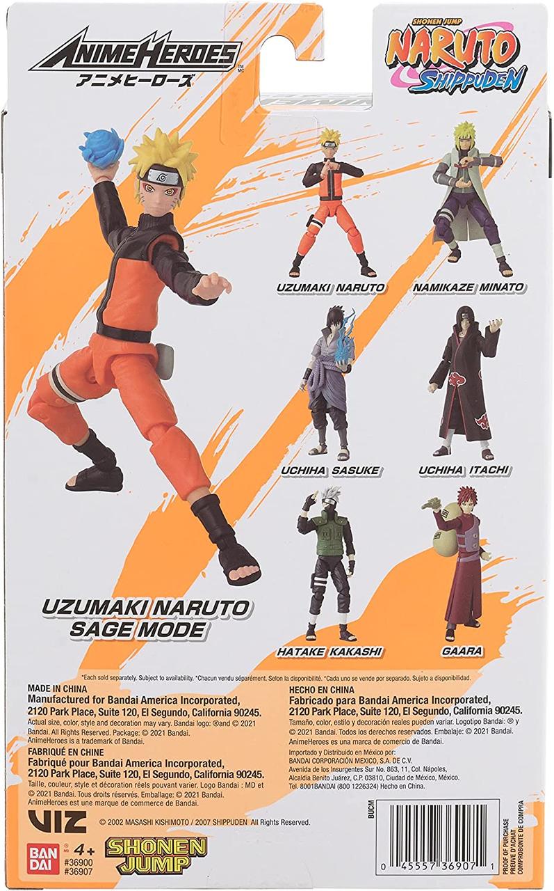 Фигурка Наруто Узумаки Anime Heroes Naruto - Uzumaki Naruto Sage Mode Figure Bandai - фото 7 - id-p1481591847