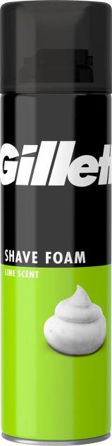 Піна для гоління Gillette Classic Лайм 200 мл, фото 1