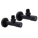 Чорний сушарка водяна 500х820 GRASSE 9 Arttidesign, фото 8