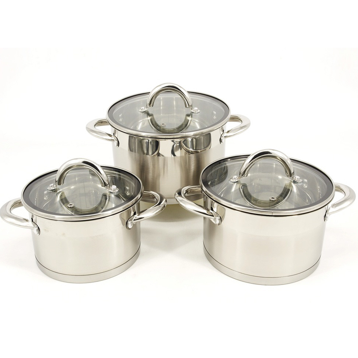 Набір каструль A-PLUS 6 предметів (2198)