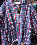 Рубашка тепла чоловіча 52-62 розміриесть на фесть на флисе на лисе, фото 5