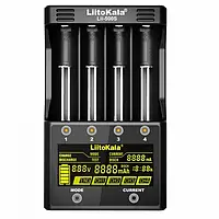 Зарядное устройство для аккумуляторов AA, AAA LiitoKala Lii-500s (4 канала Ni-Mh/Li-ion, 220V/12V, Powerbank,