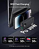 Зовнішній акумулятор Baseus Adaman 2 Metal Digital Display 20000 mAh 30 W Black, фото 7