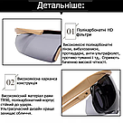 Захисні тактичні армійські окуляри ESS Чорні .3 комплекти лінз. Підвищена товщина лінз, фото 9