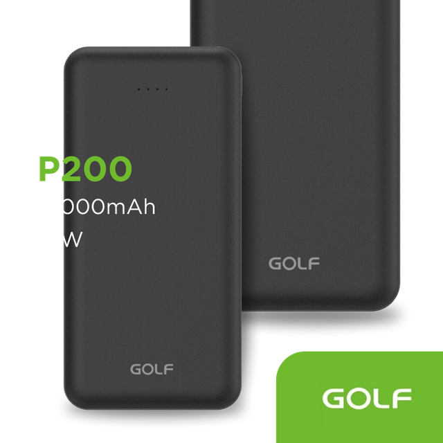 Купить Power Bank Golf P200 10000mAh 10W white UA UCRF Гарантия 12