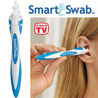 Прибор для чистки ушей Smart Swab, ухочистка, нажимай