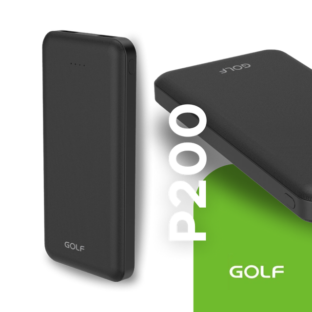 Power Bank Golf P200 10000mAh 10W White UA UCRF Гарантия 12 Месяцев — в
