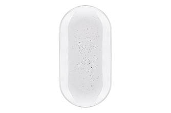 Блюдо овальне без борту Ardesto Bagheria Bright white 25х13 см кераміка (AR2925WGP)