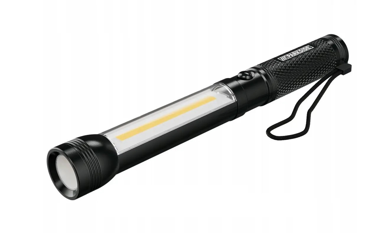 Світлодіодний професійний ліхтарик Parkside PWLC 3 A1 2 in 1