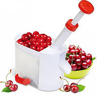 Машинка для удаления косточек Helfer Hoff Cherry and olive corer, вишнечистка, нажимай