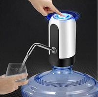Помпа для воды электрическая на бутыль автоматическая с аккумулятором Water Dispenser! Качественный