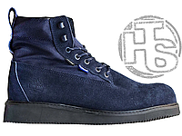 Мужские ботинки Timberland X Madness By Aaron Kincaid Navy (термо) ALL03945