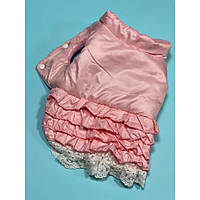 Жилетка-сукня для собак дрібних і середніх порід ABBY ABBY "Оборки" рожевий