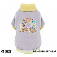 Толстовка для собак Is Pet "Donut Bites sweater" фіолетовий