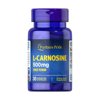 Puritan's Pride L-Carnosine 500 mg 30 Капсул