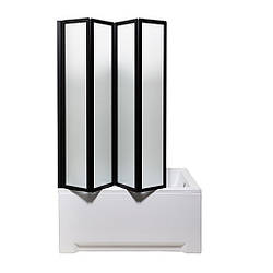 Душева шторка TIFFANI P Black 110x140 ( А0057707 )