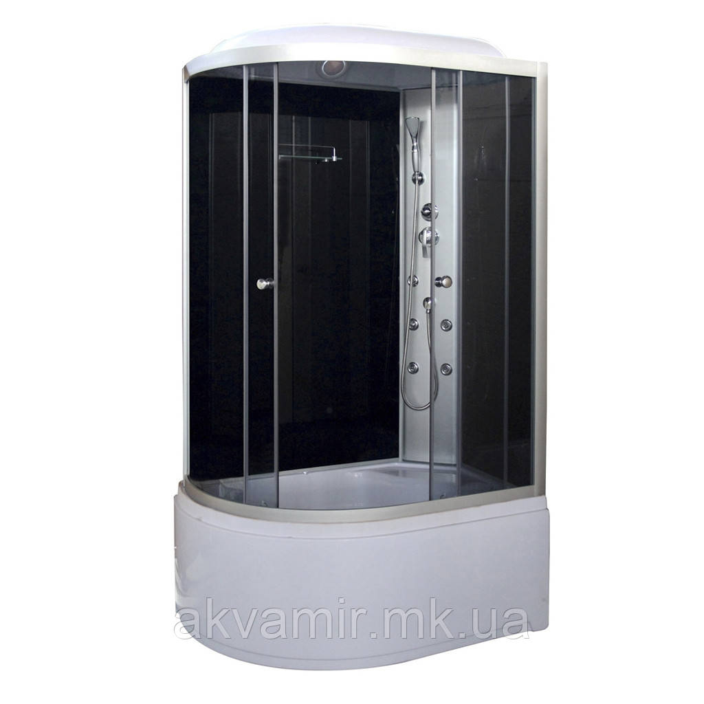 Гідромасажний бокс 81 RC Clear R 120х80х215 глибокий піддон ( А0051584 )