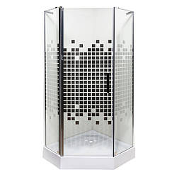 Душова кабіна INSANA Ethna Puzzle P91 P 90x90x200 мілкий піддон ( А0046013 )