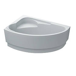 Ванна акрилова асиметрична FIONA 150x100 L + ноги + екран під ванну ( А0045121 )