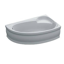 Ванна акрилова асиметрична BIANKA155x95 R + ноги + екран під ванну ( А0045126 )