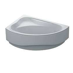 Ванна акрилова асиметрична SANTA 150x100 L + ноги + екран під ванну ( А0045118 )