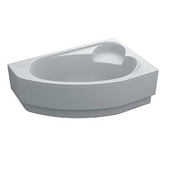 Ванна акрилова асиметрична LEONI 170х110 R + ноги + екран під ванну ( А0045134 )