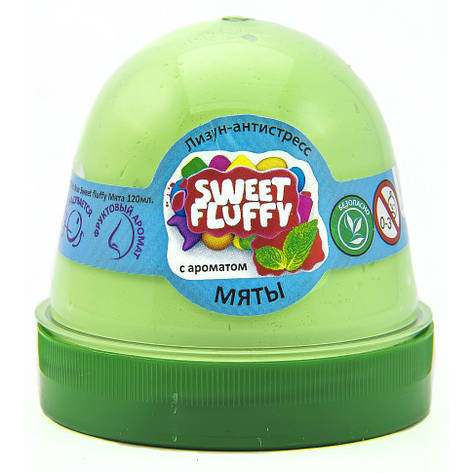 Лизун-антистрес Sweet fluffy "М'ята" TM Mr.Boo 80112, 120 мл, фото 2