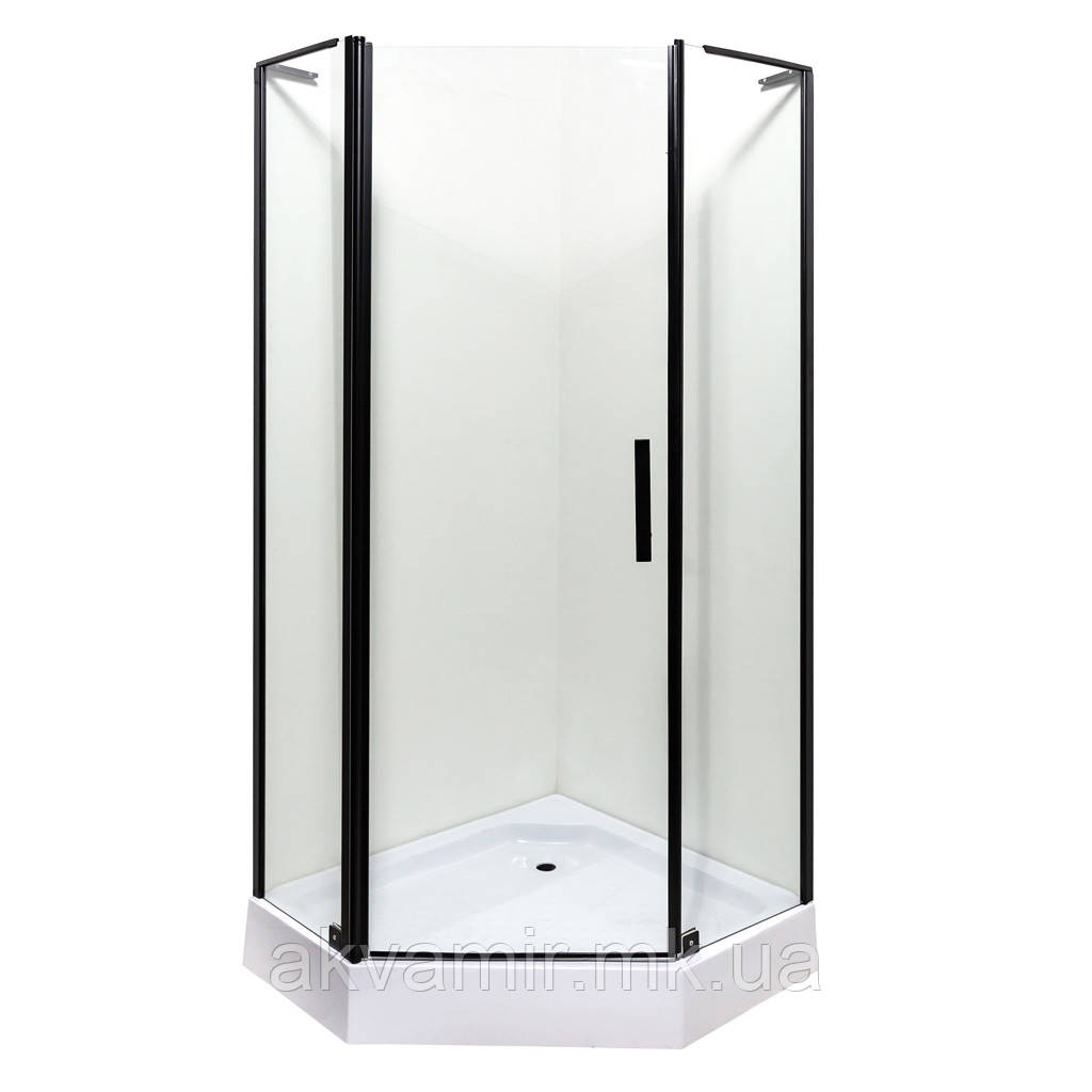 Душова кабіна INSANA Ethna Black P91 B 90x90x200 мілкий піддон ( А0048356 )