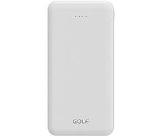 Power Bank Golf P200 10000mAh 10W white UA UCRF Гарантія 12 міс