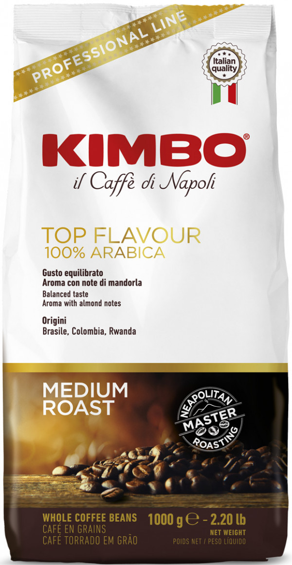 Кава в зернах Kimbo TOP FLAVOUR 1000г (Італія)